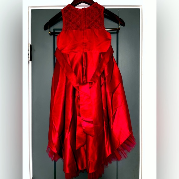 Beautiful Princess Girls Dress with Train - Picture 5 of 8